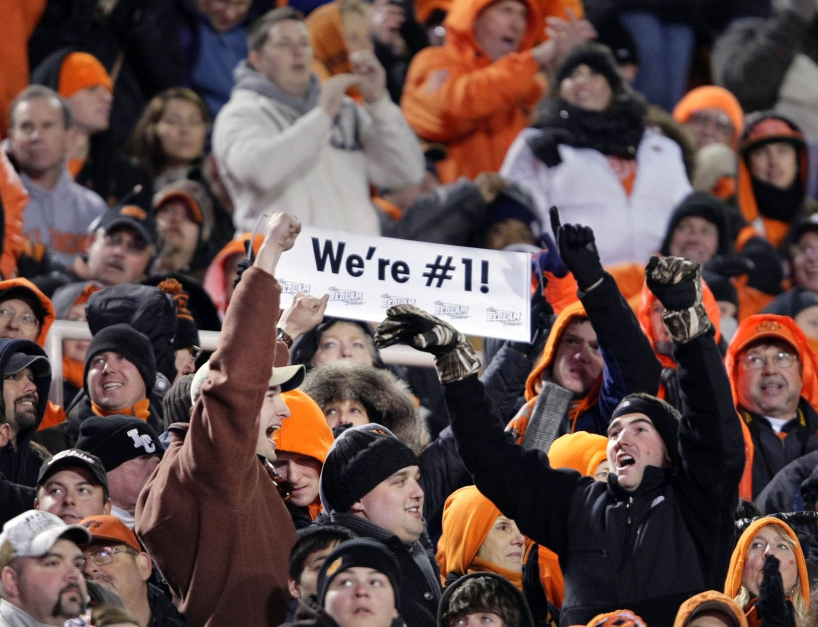 We're No. 1